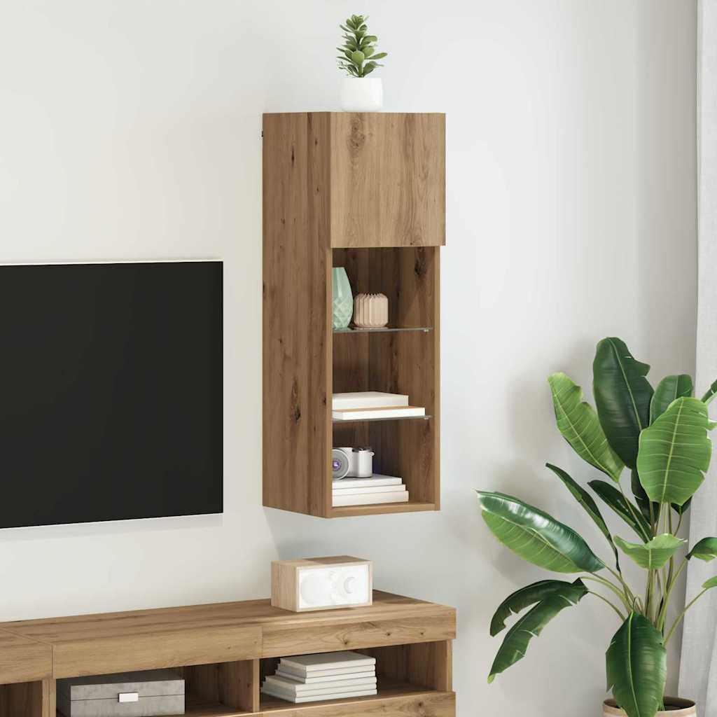 Seinale paigaldatav TV kapp 30,5 x 30 x 90 cm Käsitööpuu