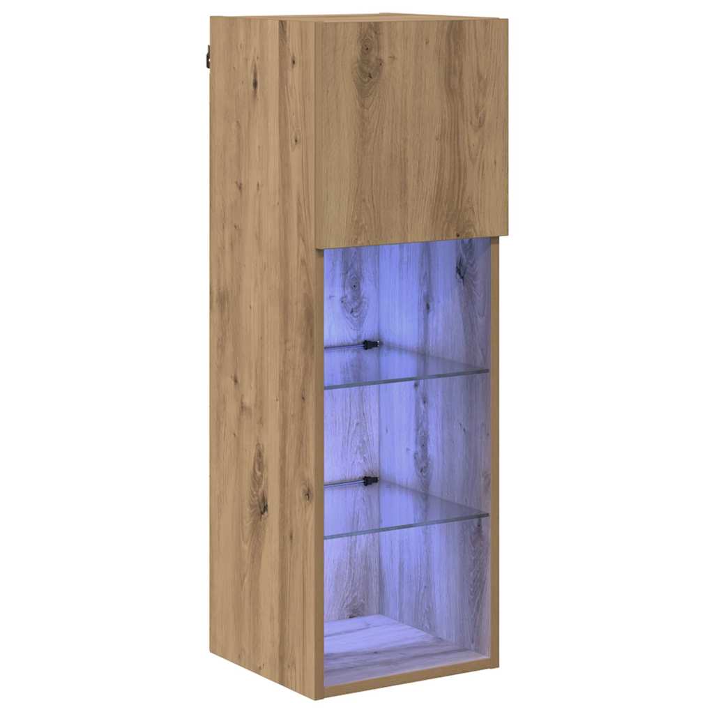 Seinale paigaldatav TV kapp 30,5 x 30 x 90 cm Käsitööpuu