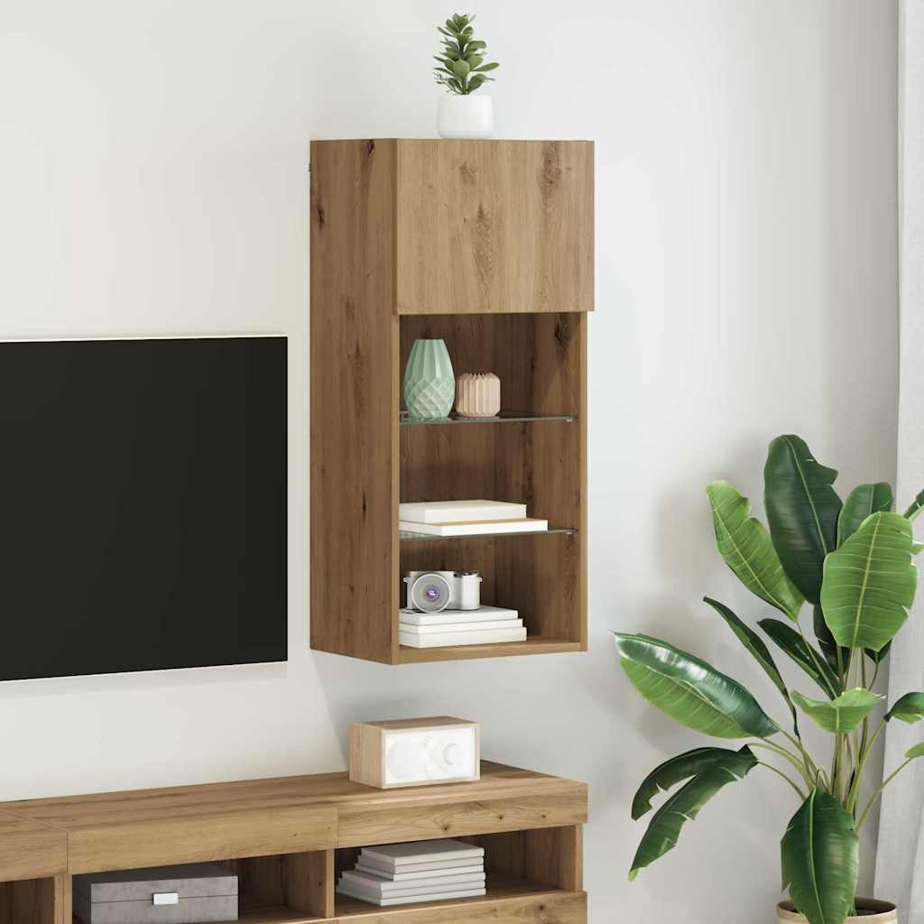 Seinale paigaldatav TV kapp 40,5 x 30 x 90 cm Käsitööpuu