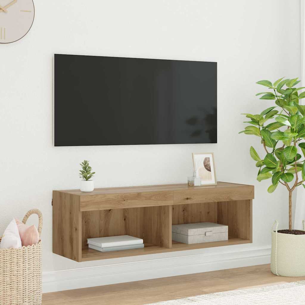 TV Seina Kapp 100 x 30 x 30 cm Käsitööpuu Tehispuit