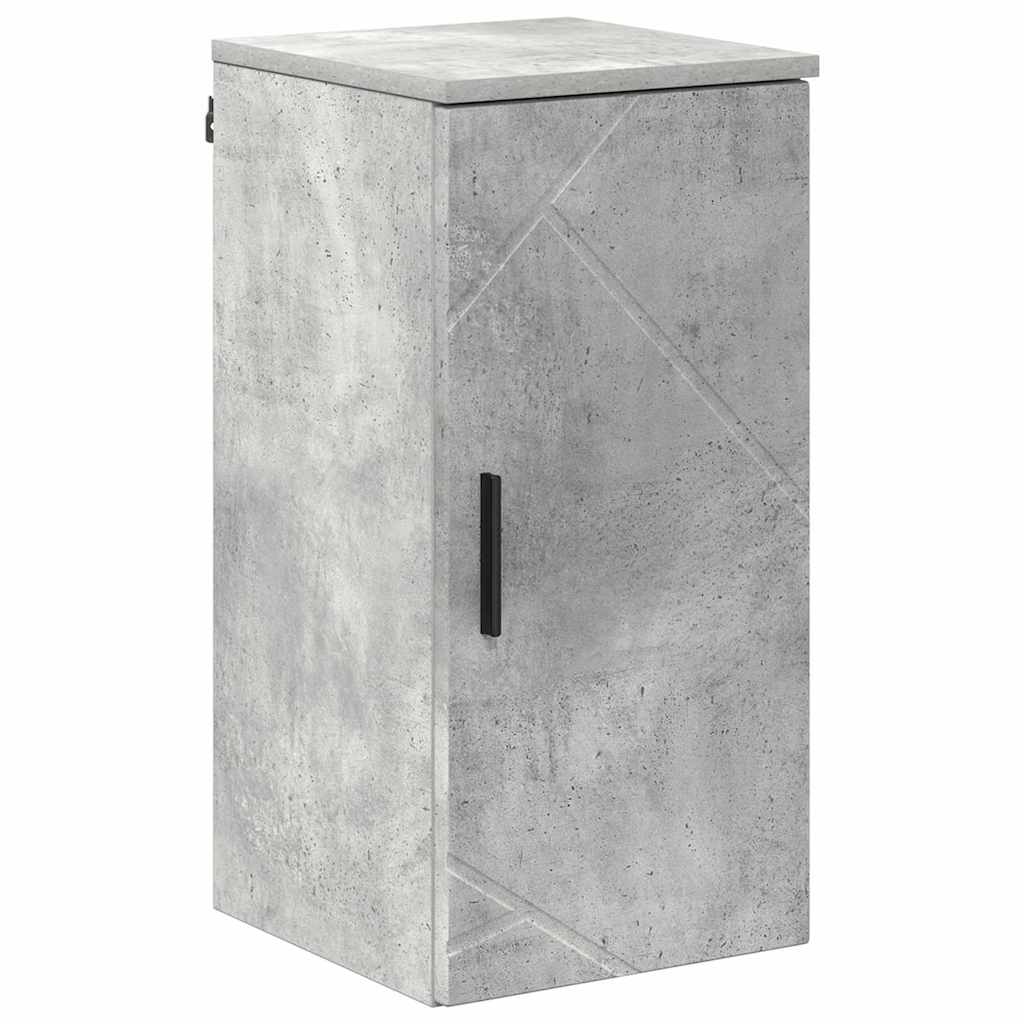 Vannitoa kapp Betoonhall 30 x 31,5 x 61 cm Tehispuit, Metall