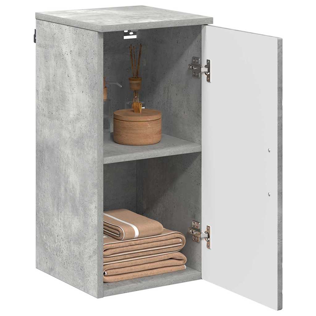 Vannitoa kapp Betoonhall 30 x 31,5 x 61 cm Tehispuit, Metall