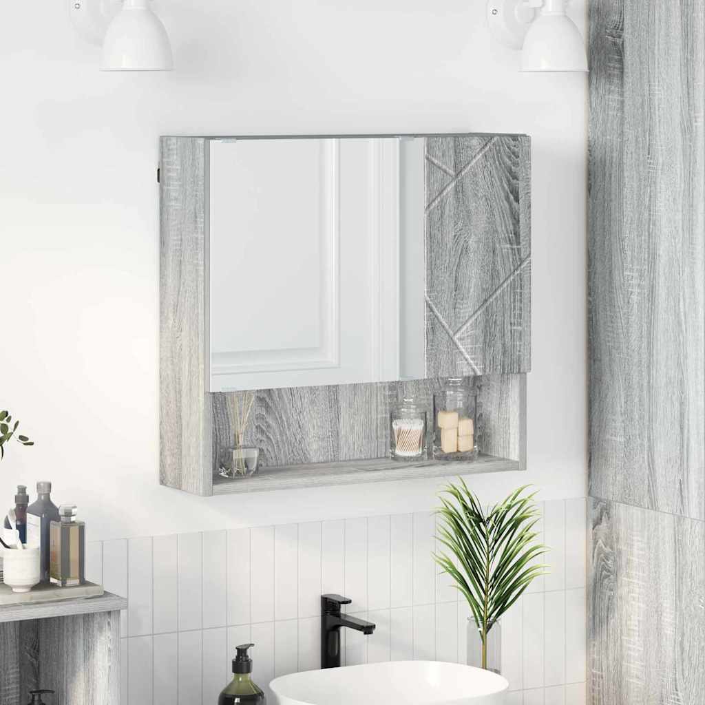 Peeglikapp Hall Sonoma 59 x 17 x 55 cm Tehispuit