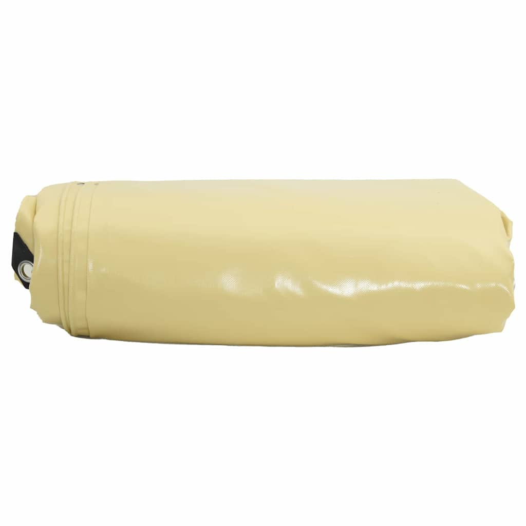 Tarpaulin 650g / m² Beež 3 x 4 m Lõuend PVC kattega