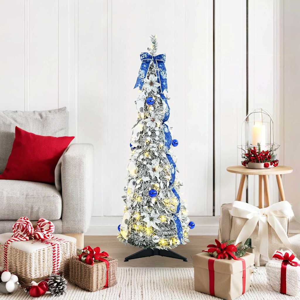 Tehisjõulupuu Valge 120 cm PVC