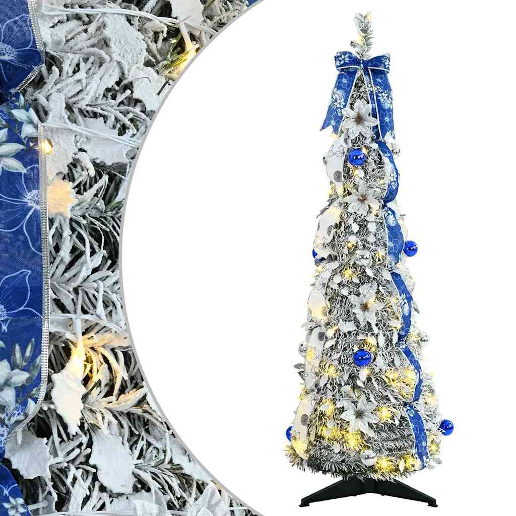 Tehisjõulupuu Valge 120 cm PVC