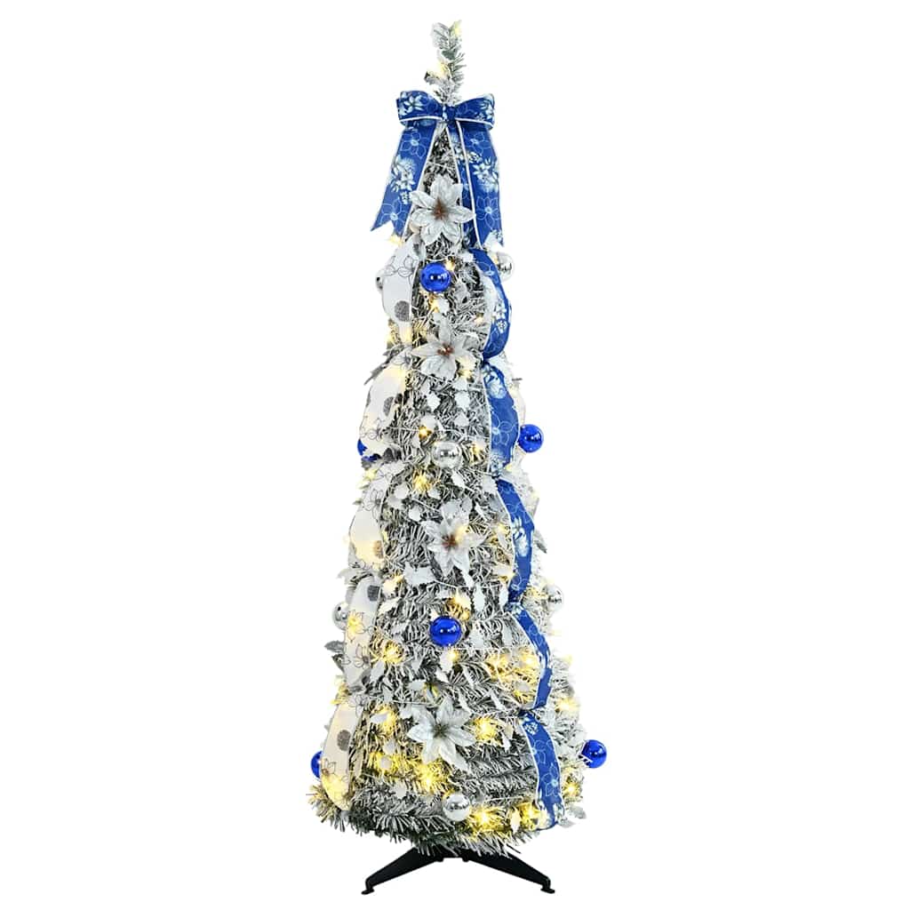 Tehisjõulupuu Valge 150 cm PVC