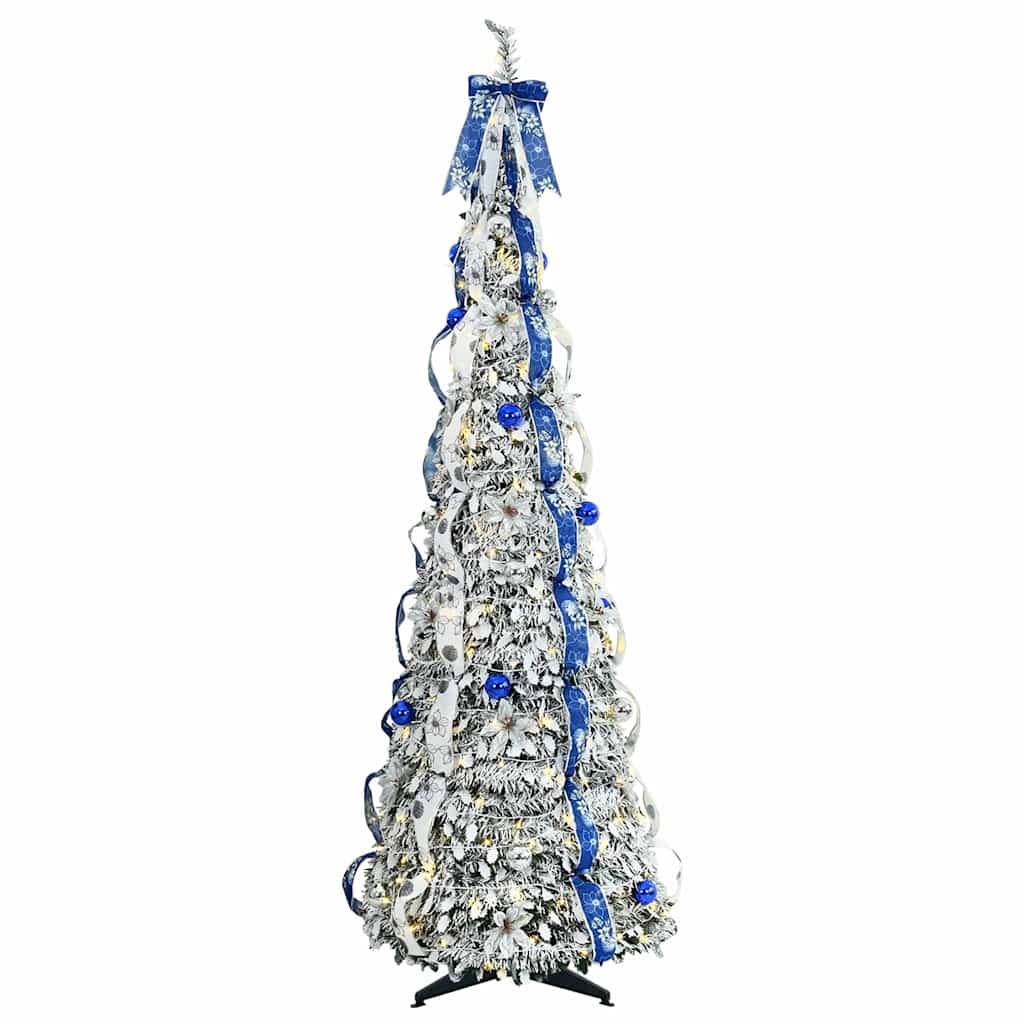 Tehisjõulupuu Valge 180 cm PVC