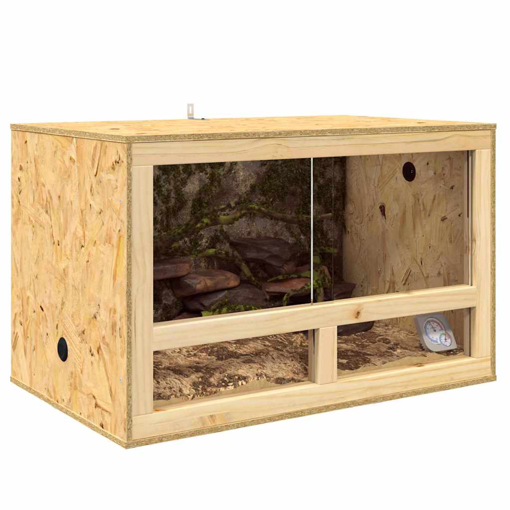 Terrarium Pruun 80 x 50 x 50 cm OSB