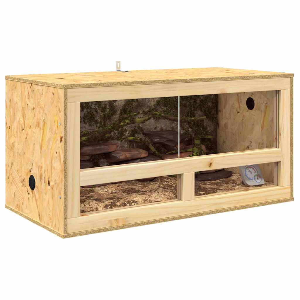 Terrarium Pruun 80 x 40 x 40 cm OSB