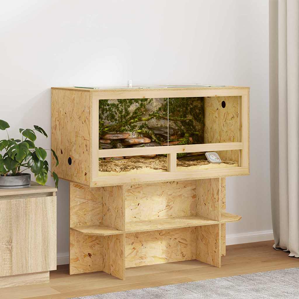 Terrarium Pruun 100 x 50 x 50 cm OSB
