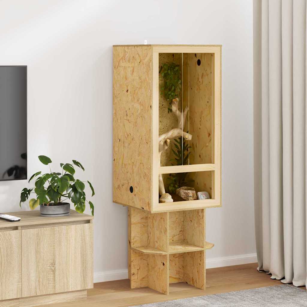 Terrarium Pruun 50 x 50 x 100 cm OSB