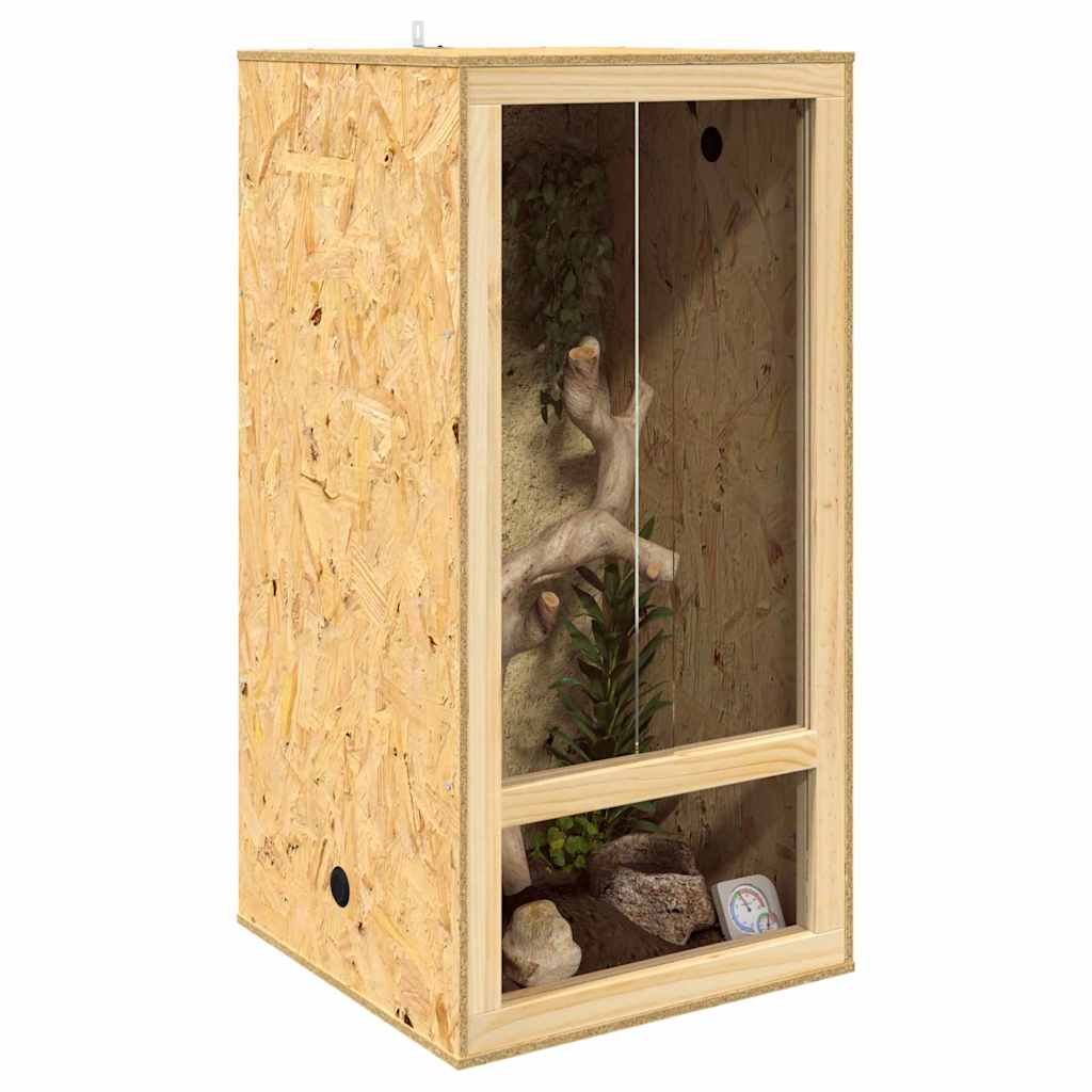 Terrarium Pruun 50 x 50 x 100 cm OSB