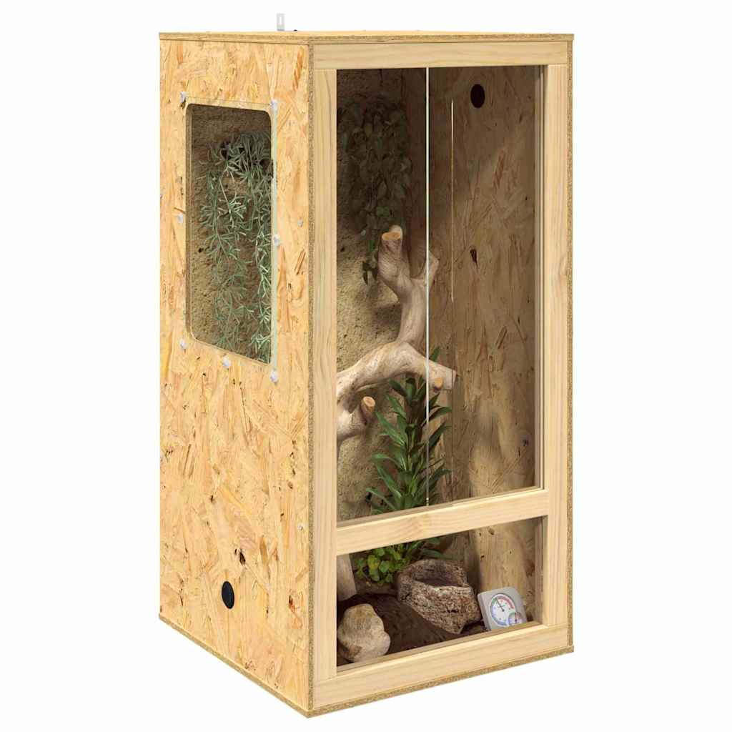 Terrarium Pruun 50 x 50 x 100 cm OSB