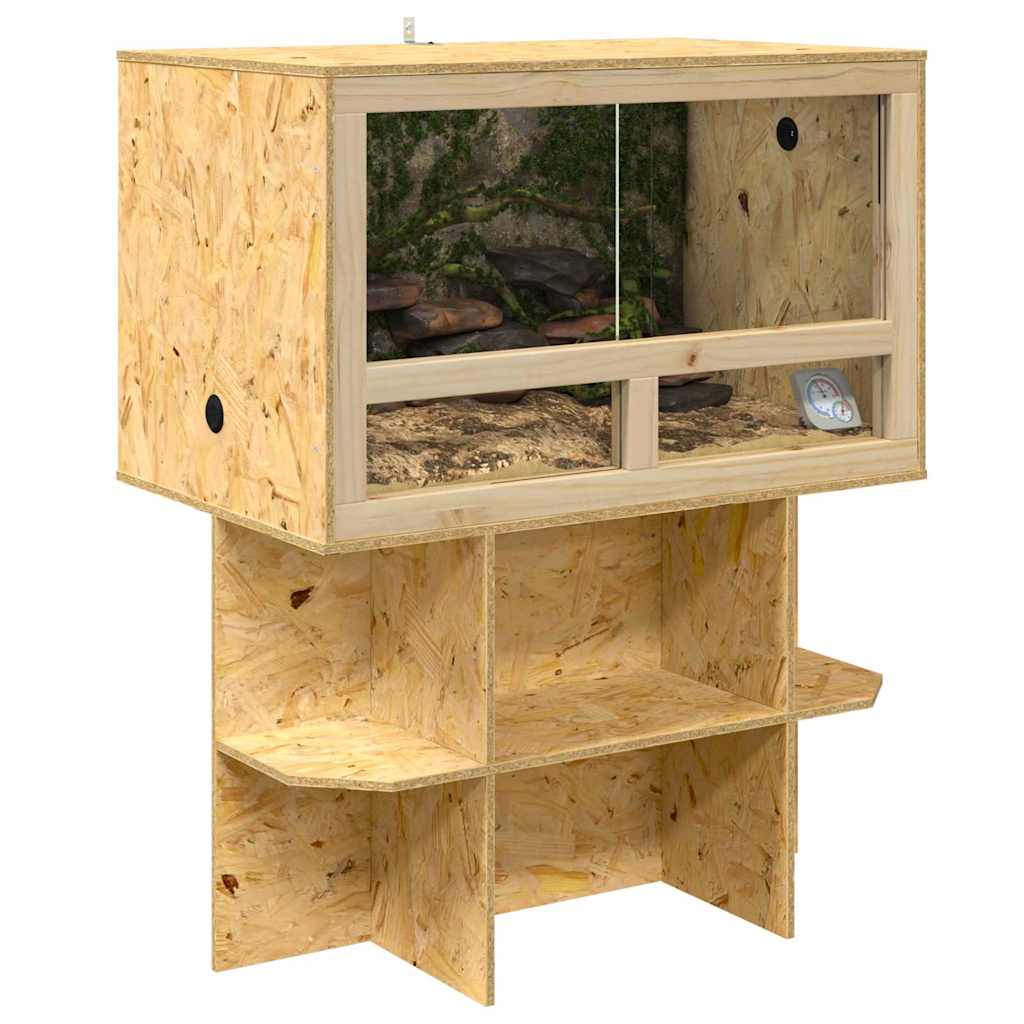 Terrariumi alus Pruun 80 x 50 x 50 cm OSB