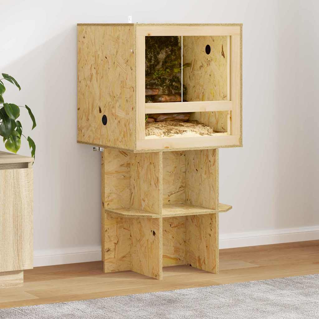 Terrariumi alus Pruun 50 x 50 x 50 cm OSB