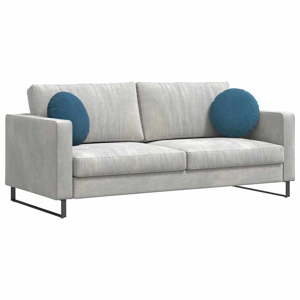 Istumispatjad 2 pcs Sinine Ø 40 x 13 cm Samet