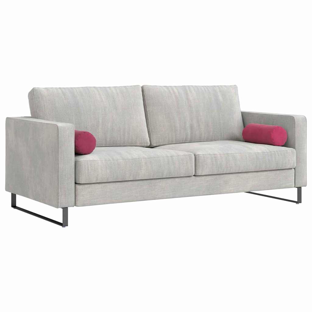 Padjad 2 pcs Veinpunane Ø 15 x 40 cm Korter kangas