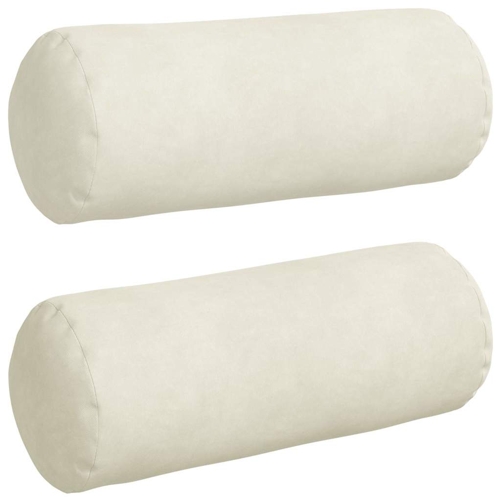 Padjad 2 pcs cream Ø 15 x 40 cm Korter kangas