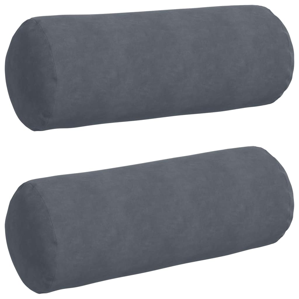 Padjad 2 pcs Tumehall Ø 25 x 70 cm Korter kangas
