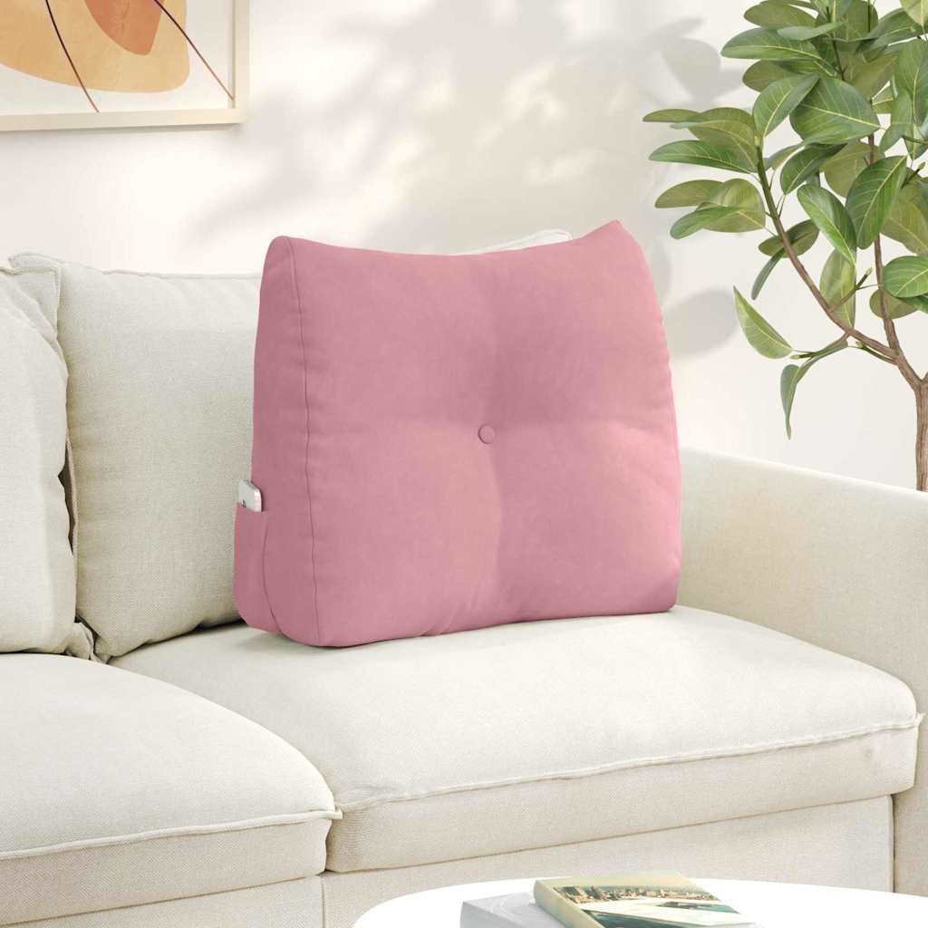 Seljatugi padi Roosa 60 x 50 x 24 cm Samet