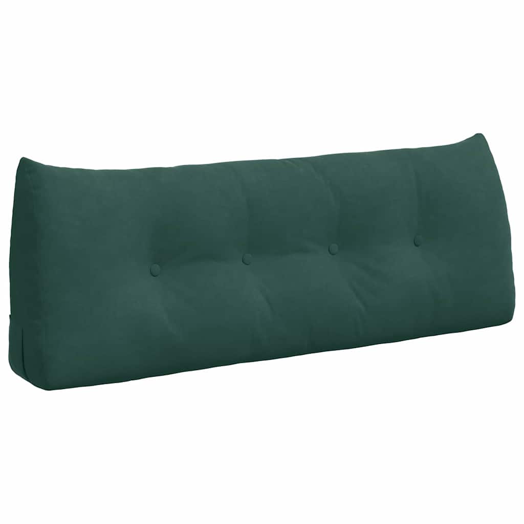 Seljatugi padi Tume rohelise 120 x 50 x 24 cm Samet