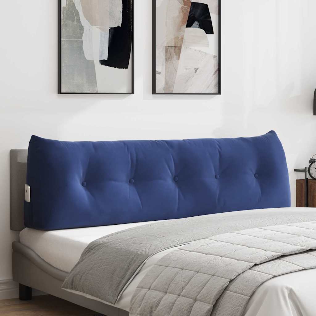 Seljatugi padi Politsei sinine 160 x 50 x 24 cm Samet