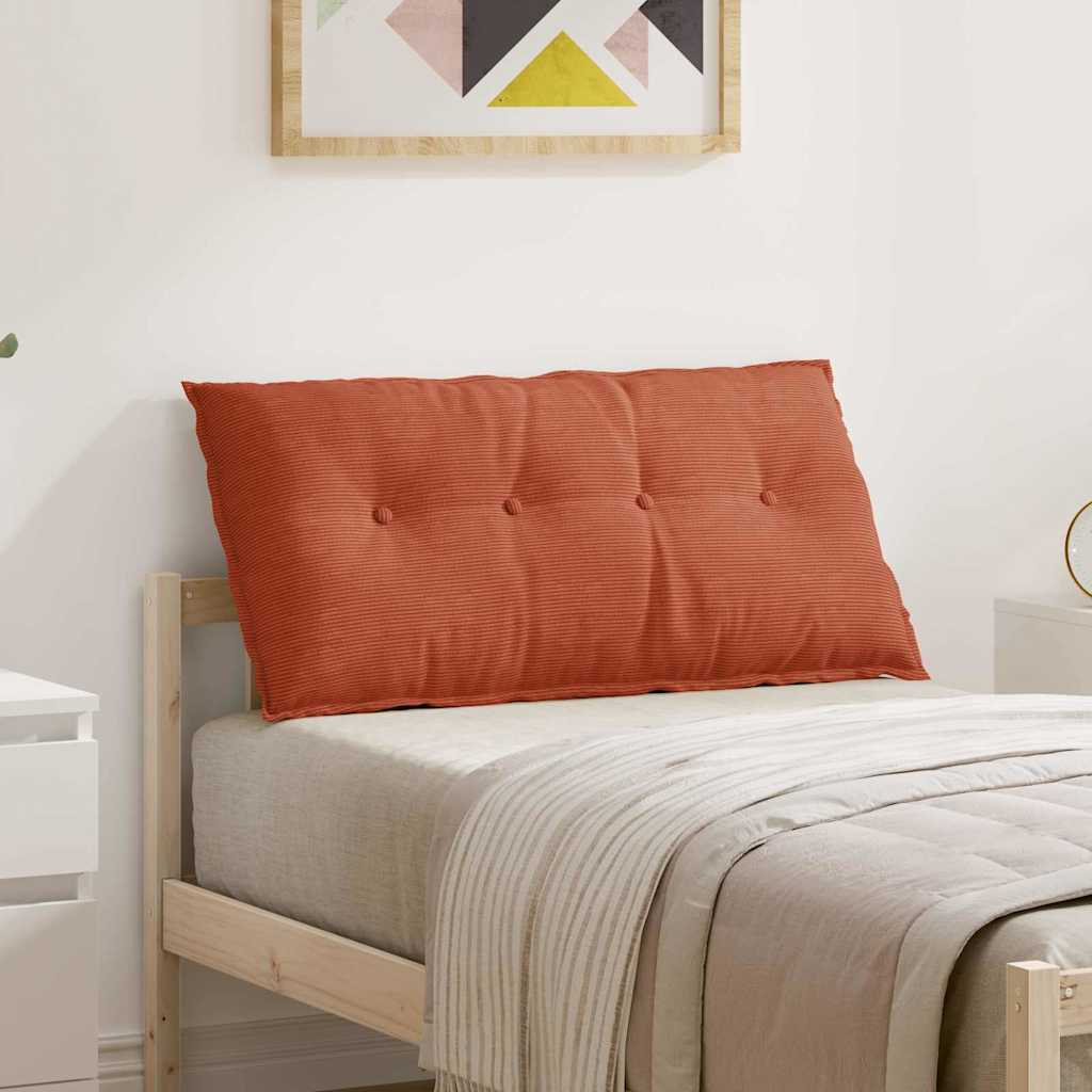 Seljatugi padi Punane oranž 100 x 50 x 19 cm Korter kangas