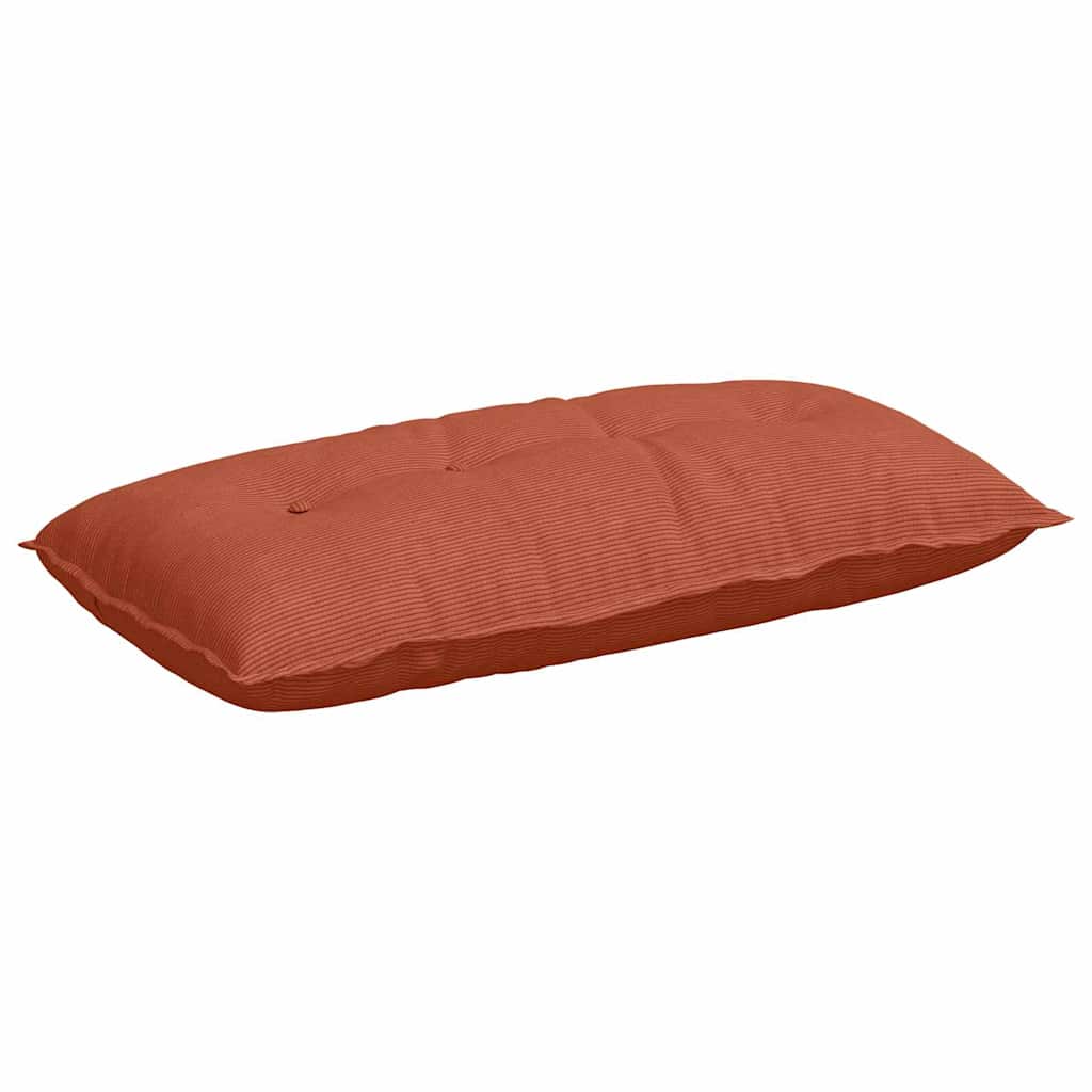 Seljatugi padi Punane oranž 100 x 50 x 19 cm Korter kangas