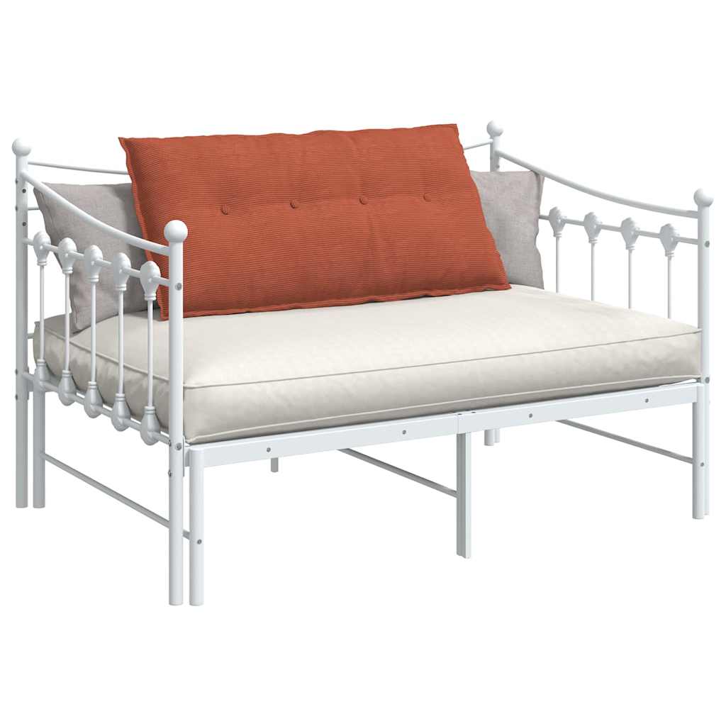 Seljatugi padi Punane oranž 100 x 50 x 19 cm Korter kangas