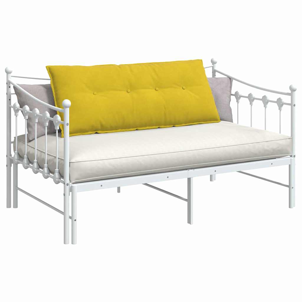 Seljatugi padi Kollane 120 x 50 x 19 cm Korter kangas
