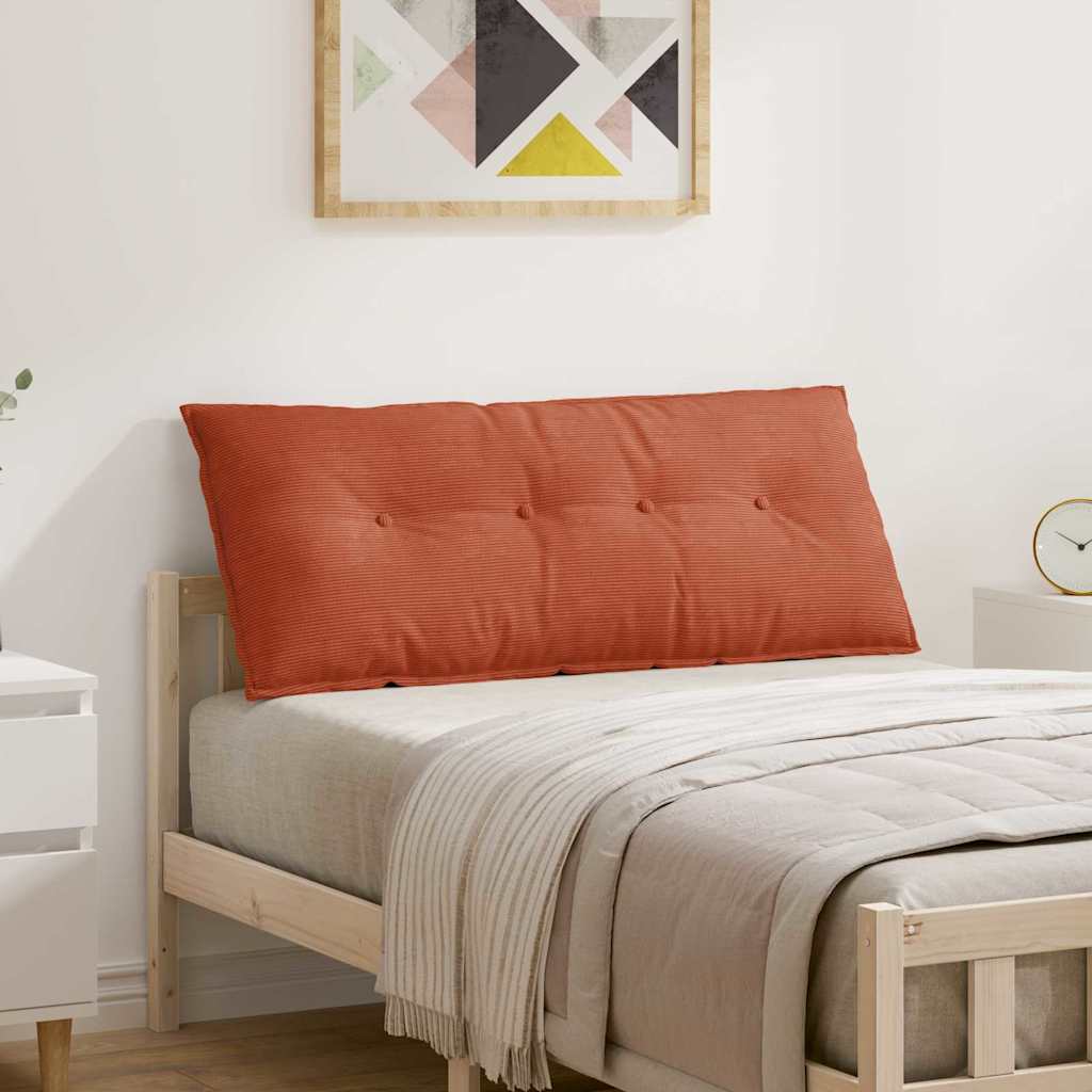 Seljatugi padi Punane oranž 120 x 50 x 19 cm Korter kangas