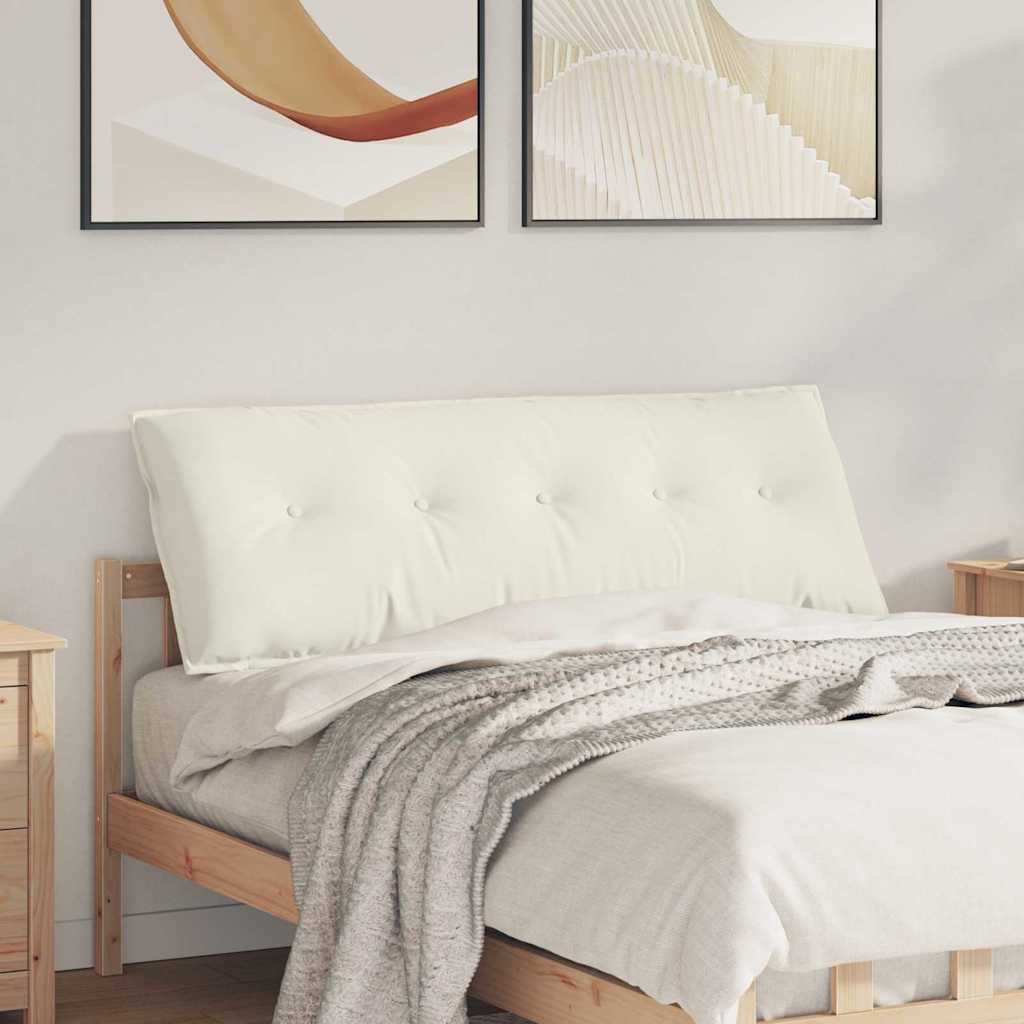 Seljatugi padi Kreemjas 140 x 50 x 19 cm Korter kangas