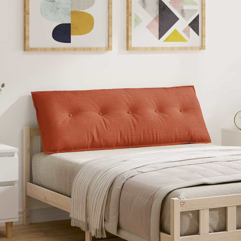 Seljatugi padi Punane oranž 140 x 50 x 19 cm Korter kangas