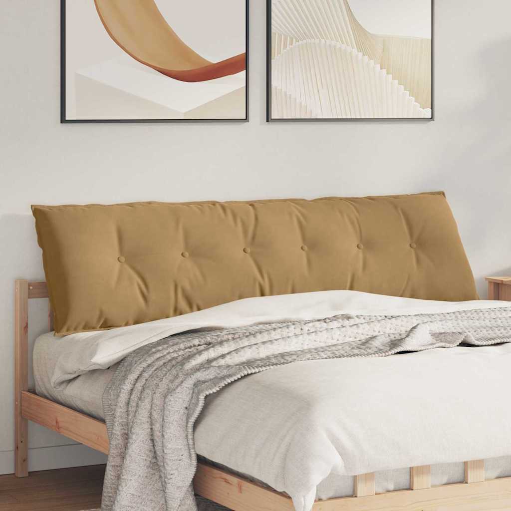 Seljatugi padi Pruun 180 x 50 x 19 cm Korter kangas