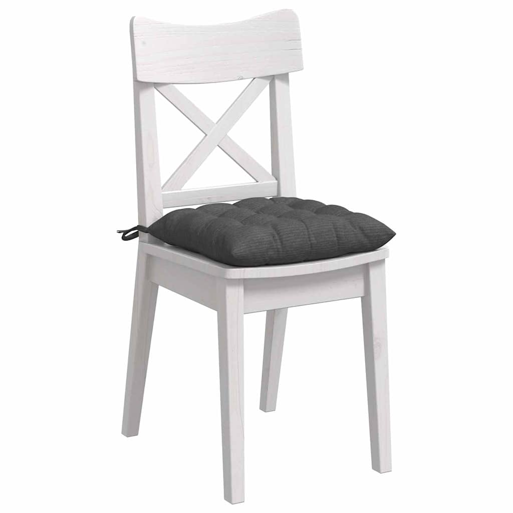Istumispatjad 4 tk Korter kangas Tumehall 40 x 40 x 6 cm
