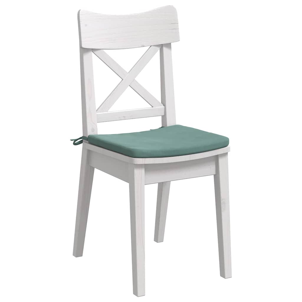 Istumispatjad 4 tk Samet Mere Roheline 40 x 40 x 3 cm