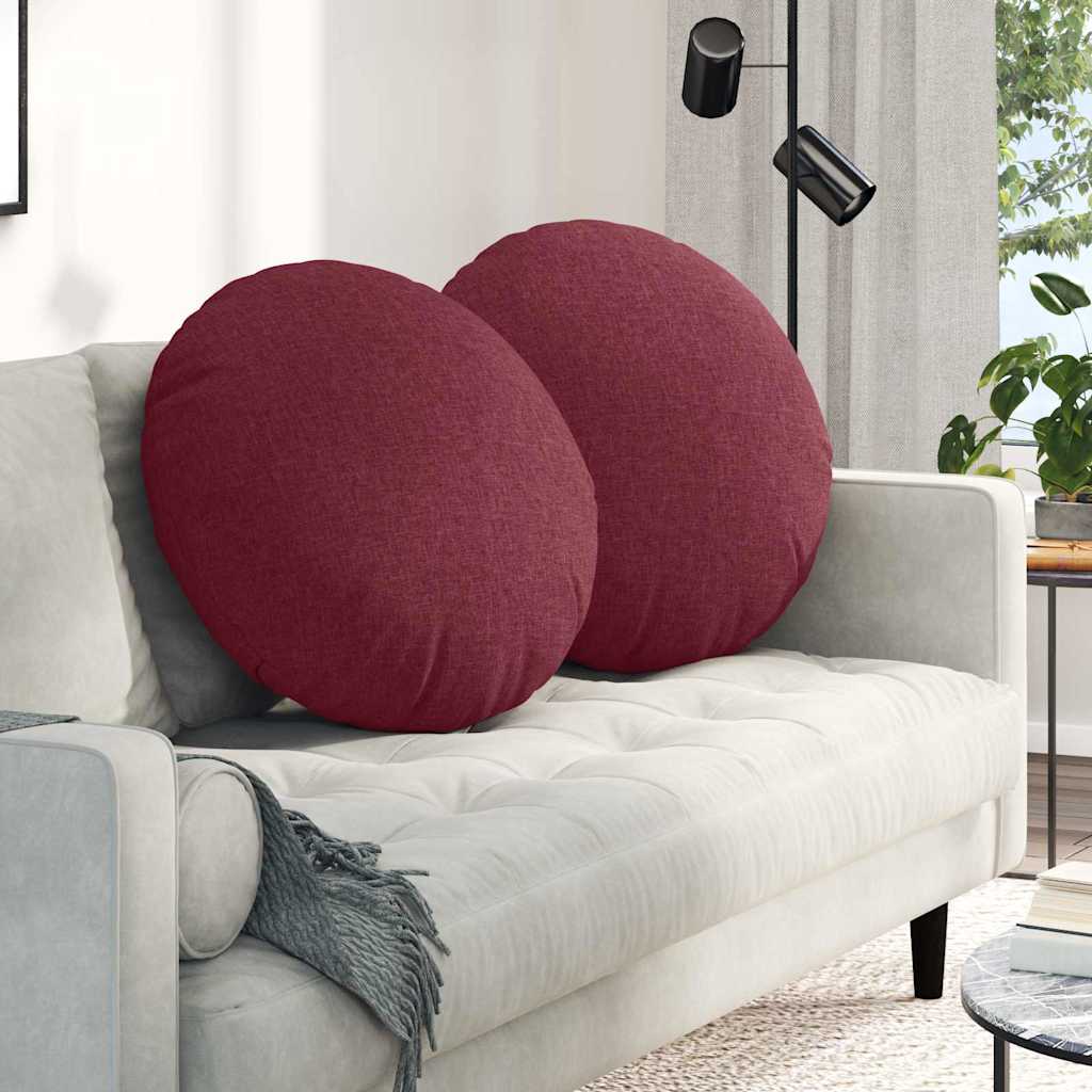 Istumispatjad 2 tk kangas Veinpunane Ø60 x 21 cm