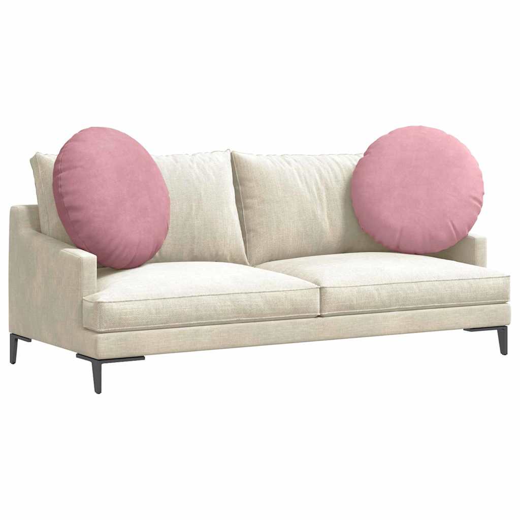 Istumispatjad 2 tk Samet Roosa Ø 80 x 29 cm