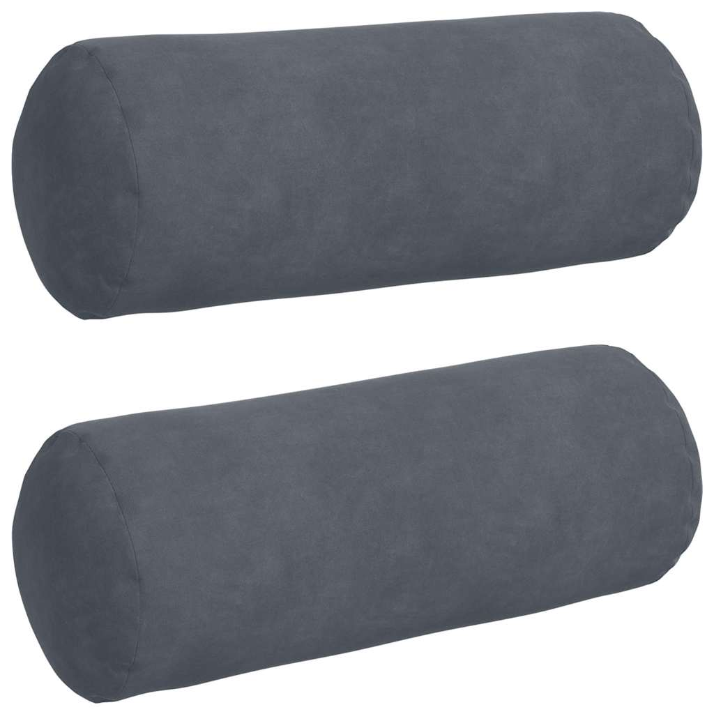 Padjad 2 pcs Tumehall Ø 15 x 40 cm Korter kangas