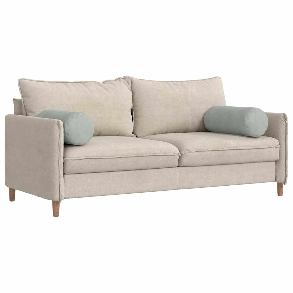 Padjad 2 pcs Helehall Ø 25 x 70 cm Korter kangas