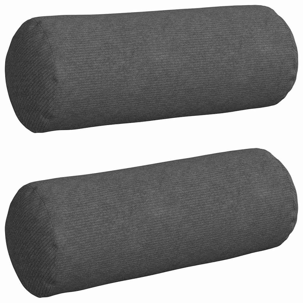 Padjad 2 pcs Tumehall Ø 25 x 70 cm Korter kangas