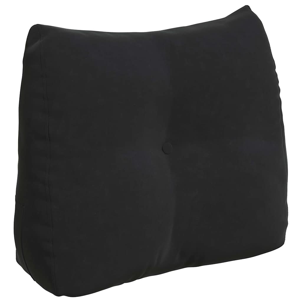 Seljatugi padi Must 60 x 50 x 24 cm Samet