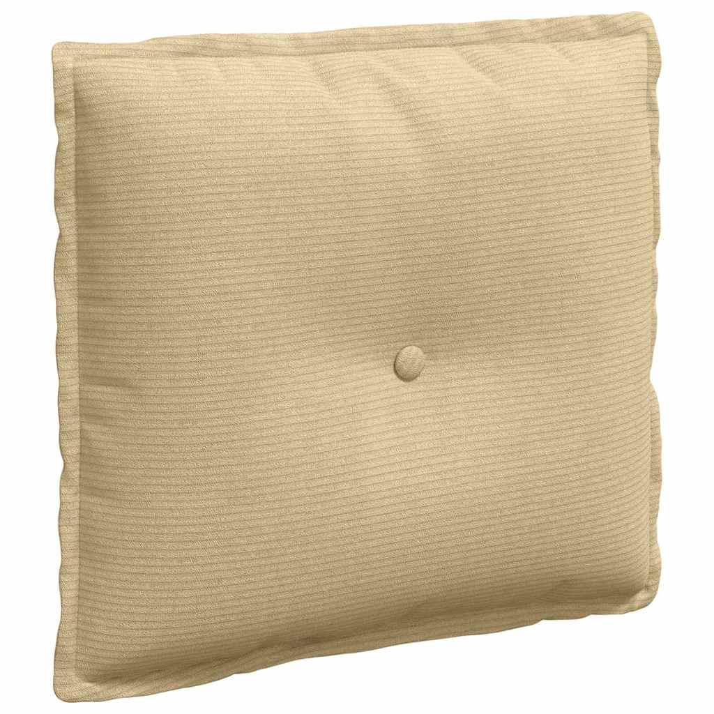 Seljatugi padi Hall roheline 50 x 45 x 19 cm Korter kangas