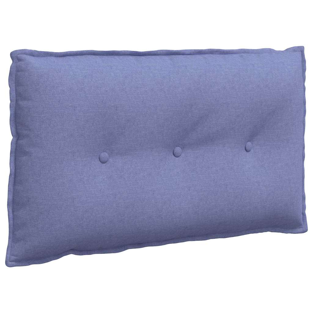 Seljatugi padi Jeans sinine 80 x 50 x 19 cm kangas