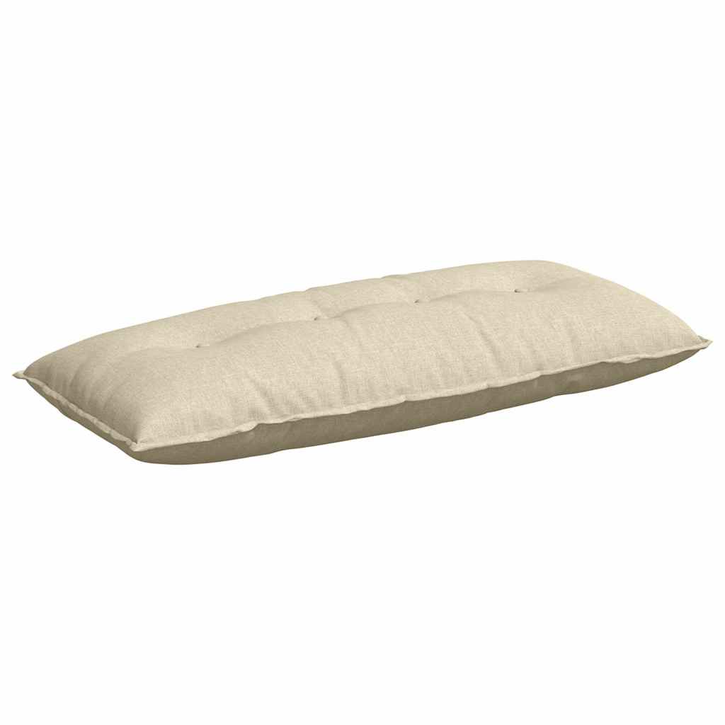 Seljatugi padi cream 120 x 50 x 19 cm kangas