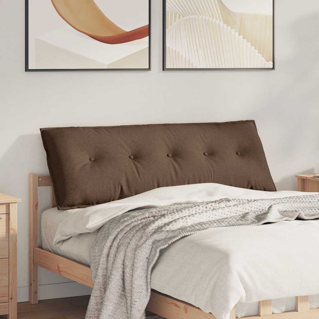 Seljatugi padi Pruun 140 x 50 x 19 cm kangas