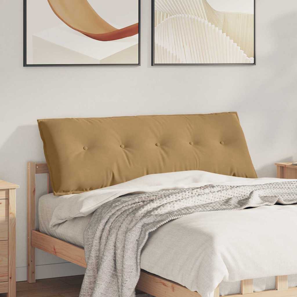 Seljatugi padi Pruun 140 x 50 x 19 cm Korter kangas