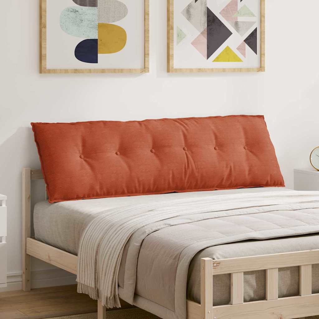 Seljatugi padi Punane oranž 160 x 50 x 19 cm Korter kangas