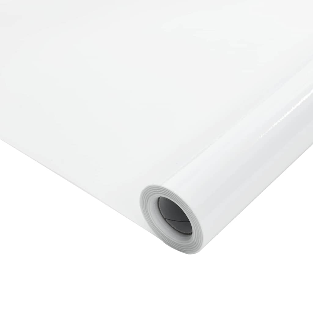 Staatiline aknakile Jääs Valge 90 x 500 cm PVC